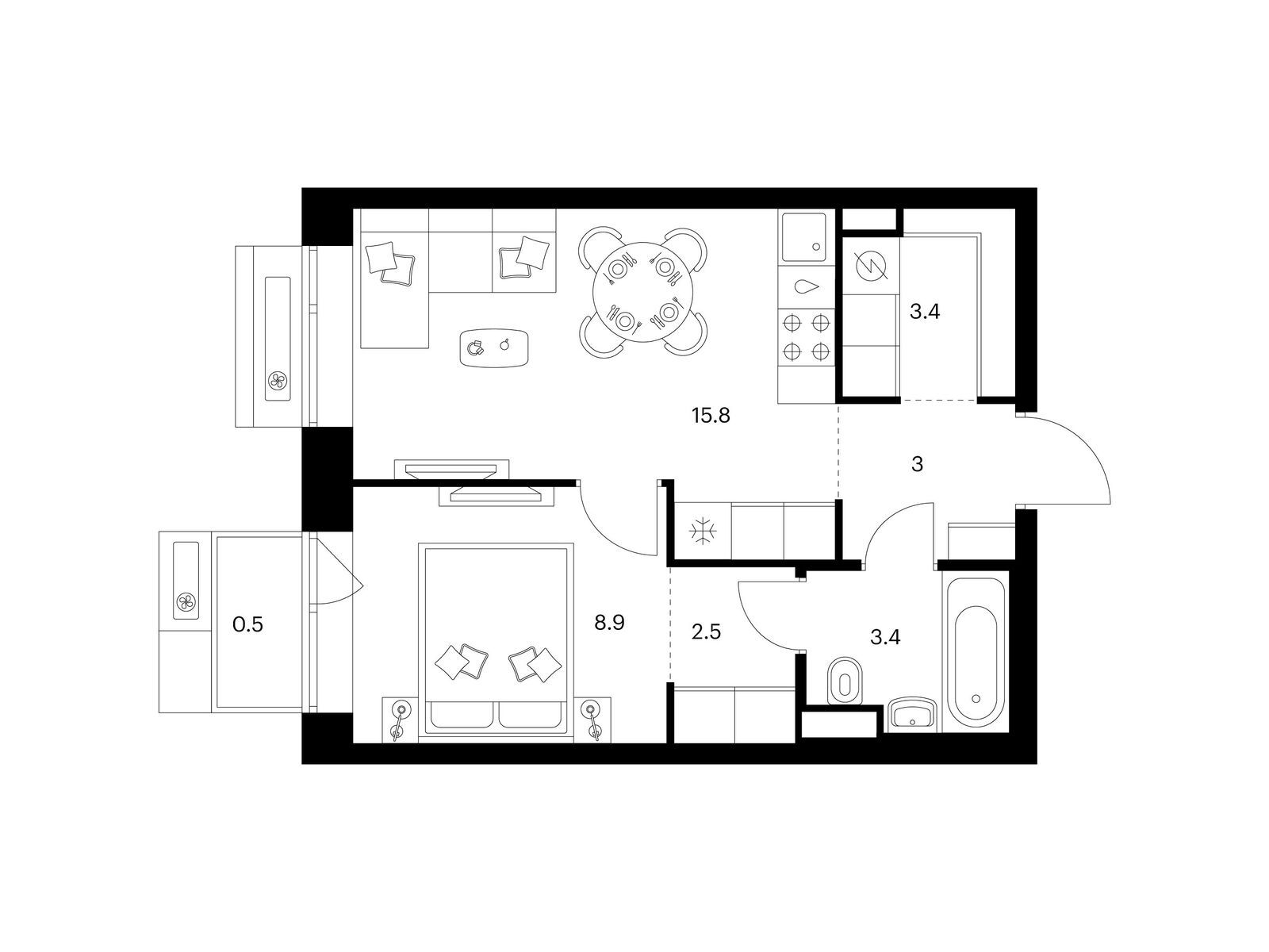 Продажа 1-комн квартиры в новостройке Амурский парк, корп. 4.2 Продажа 1-комн квартиры в новостройке Амурский парк, корп. 4.2