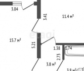 Продать Квартиры вторичка улица Дыбенко  7 к2 