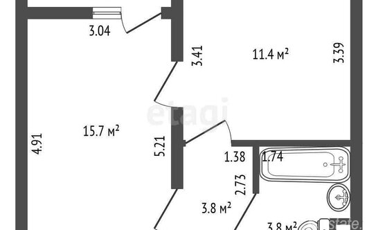 Продажа 1-комн квартиры на вторичном рынке улица Дыбенко,  д. 7 к2