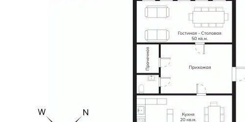 4-комн квартира Смоленская набережная, 5/13