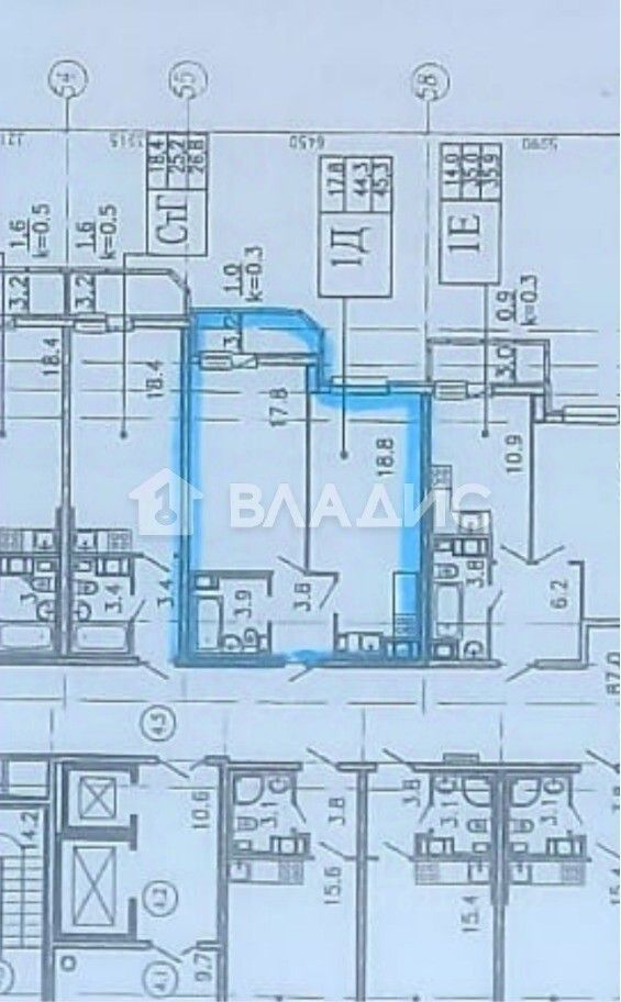 Продажа 1-комн квартиры на вторичном рынке пос. Янино-1, улица Заводская, 18к2