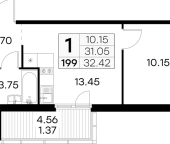 Продать Квартиры в новостройке Парголово п., Михайловская дор.   4