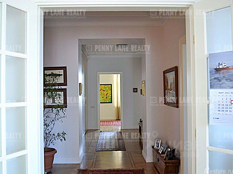 Аренда 4-комн квартиры на вторичном рынке Тверской бульвар,  д. 9