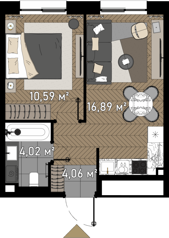 Продажа 1-комн квартиры в новостройке Москва г., Зорге ул.,  к. 2