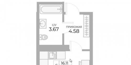 Студия Таллинская ул. ,  д. 11