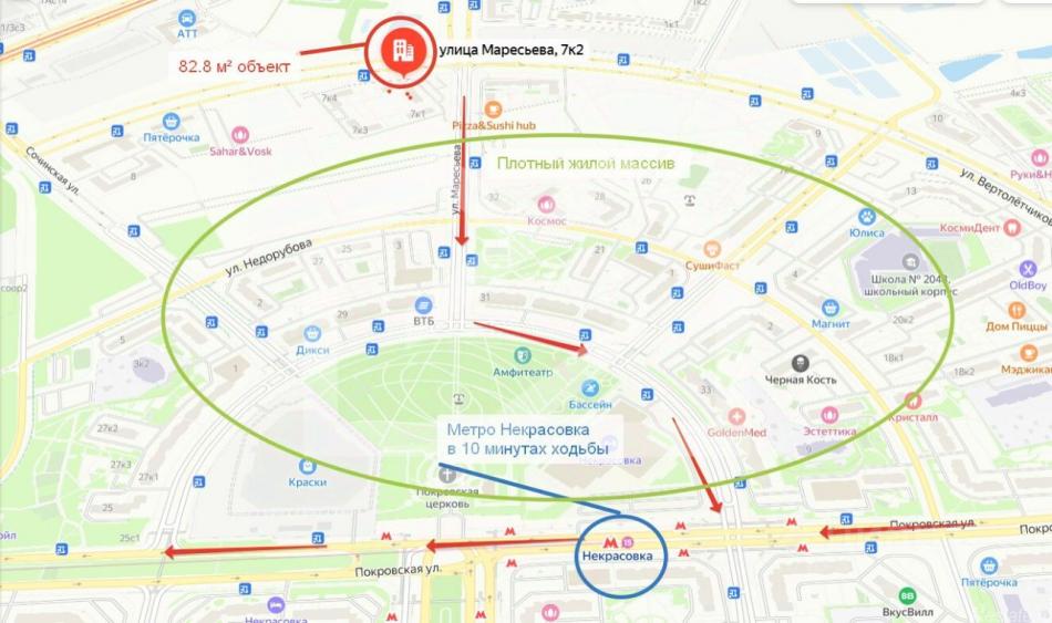 Продажа ПСН Маресьева ул,  д. 7 к2