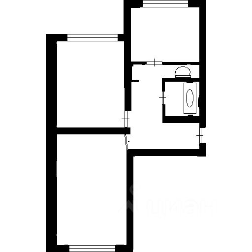 Аренда 2-комн квартиры на вторичном рынке улица Недорубова, 14