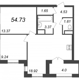 Продажа 3-комн квартиры в новостройке Санкт-Петербург г., Сызранская ул.,  к. 1
