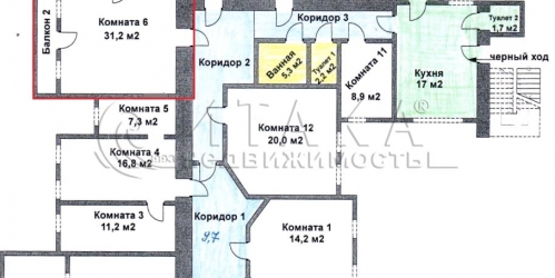 Комната Греческий,  д. 12