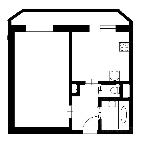 1-комн квартира улица Белышева, 5/6