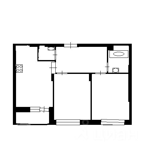 Аренда 2-комн квартиры на вторичном рынке Химки, Молодежная улица, 74