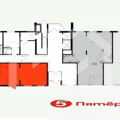 Торговое помещение Красногорск г, Ильинское-Усово п, Заповедная ул