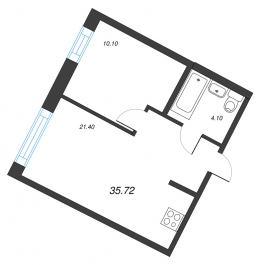 Продажа 1-комн квартиры в новостройке Новоселье п., к. 2.3 Продажа 1-комн квартиры в новостройке Новоселье п., к. 2.3