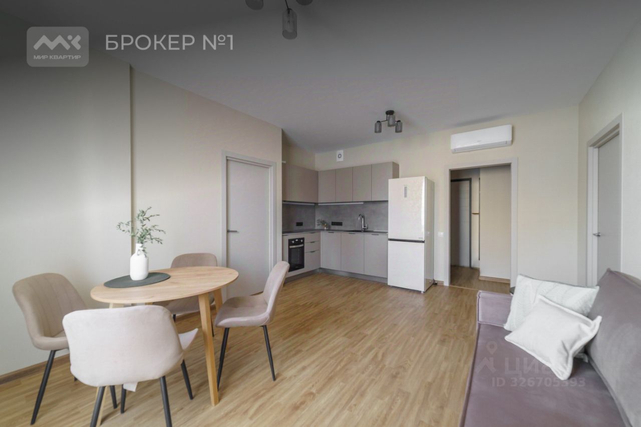 Аренда 2-комн квартиры на вторичном рынке набережная Черной речки, 9