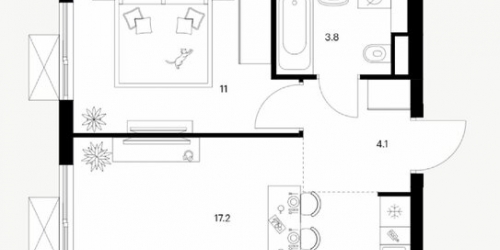 3-комн квартира ул Новокосинская,  д. 12,  к. 4