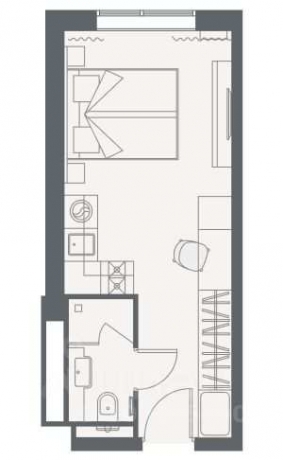 Планировка ЖК YE’S Primorsky,  м2