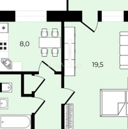 Продажа 1-комн квартиры на вторичном рынке Кутузовский пр-кт,  д. 69,  к. 4
