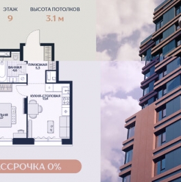 Продажа 1-комн квартиры в новостройке Гродненская улица,  д. 18