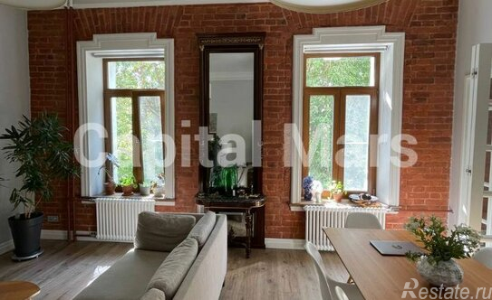 Аренда 3-комн квартиры на вторичном рынке Олсуфьевский переулок,  д. 2/4