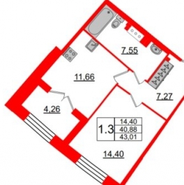 Продажа 1-комн квартиры на вторичном рынке Петровский пр-кт,  д. 28,  к. 1 стр 1