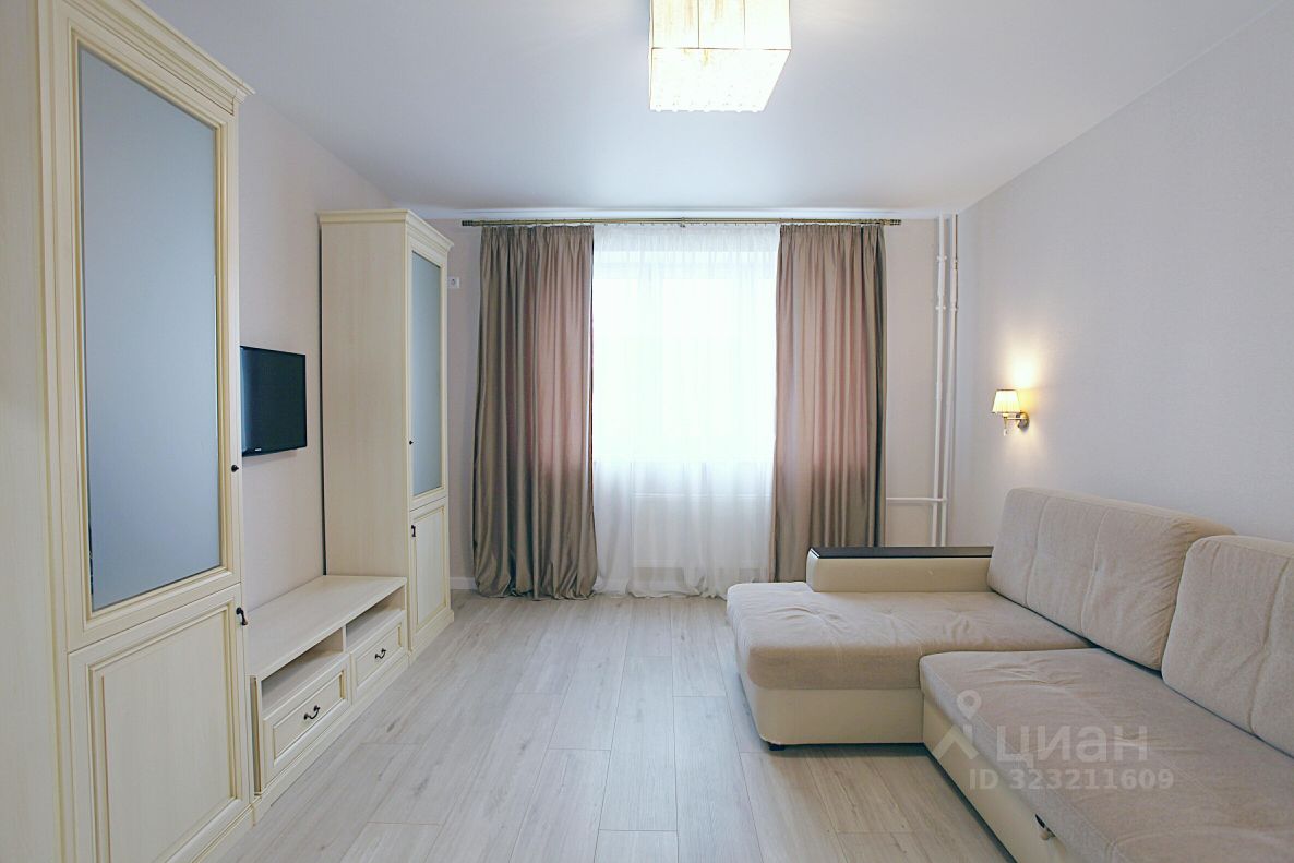 Аренда 1-комн квартиры на вторичном рынке Железнодорожный мкр, Балашиха, улица Андрея Белого,  д. 1