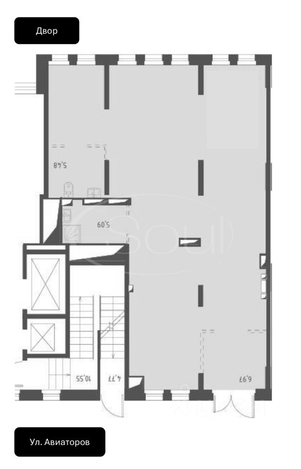 Продажа торгового помещения Коробово, улица Авиаторов,  д. 6