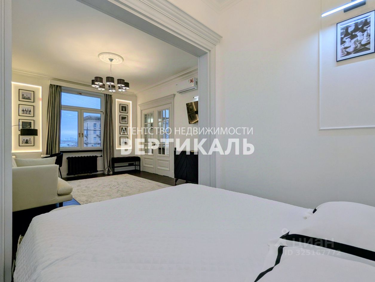 Аренда 1-комн квартиры на вторичном рынке Кутузовский проспект, 24