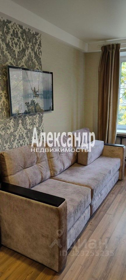 Аренда 1-комн квартиры на вторичном рынке Будапештская улица, 5К2