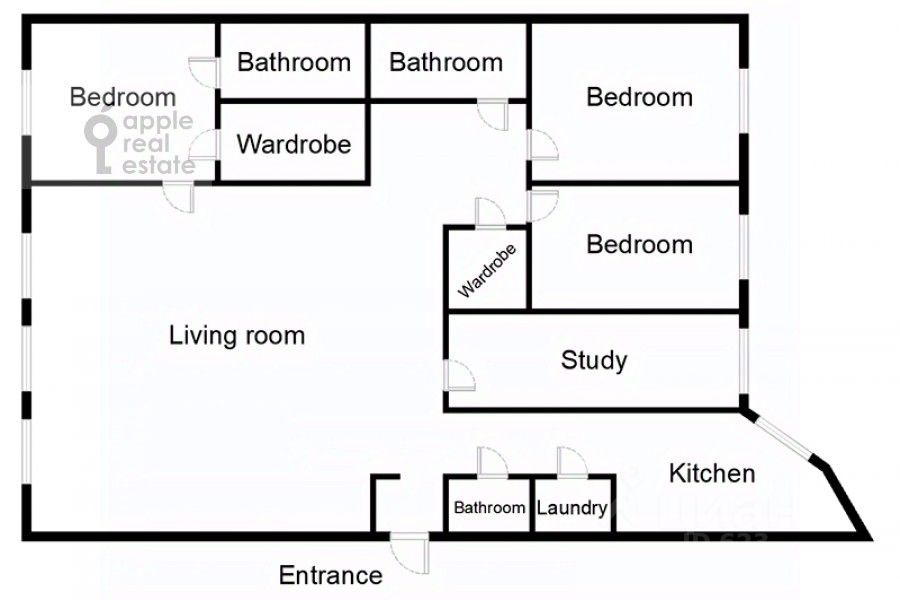 Продажа 5-комн квартиры на вторичном рынке переулок Огородная Слобода, 14