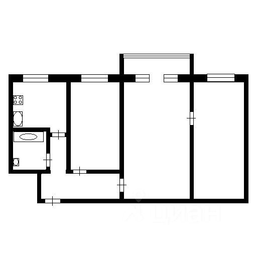 Продажа 3-комн квартиры на вторичном рынке Фрязино, Полевая улица, 2