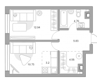 Продажа квартир в ЖК Москва г., Верхнелихоборская ул.,  к. 1