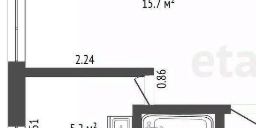 3-комн квартира Дачный проспект, 24